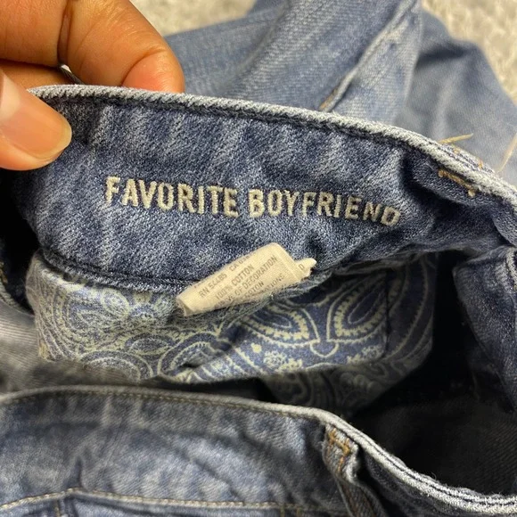 American Eagle Outfitters Blue Boyfriend Jeans - Picture 2 of 11